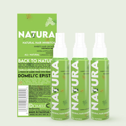 DomeliC Natural Hair Inhibitor - Permanent Hair Removal Spray