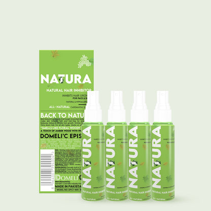 DomeliC Natural Hair Inhibitor - Permanent Hair Removal Spray